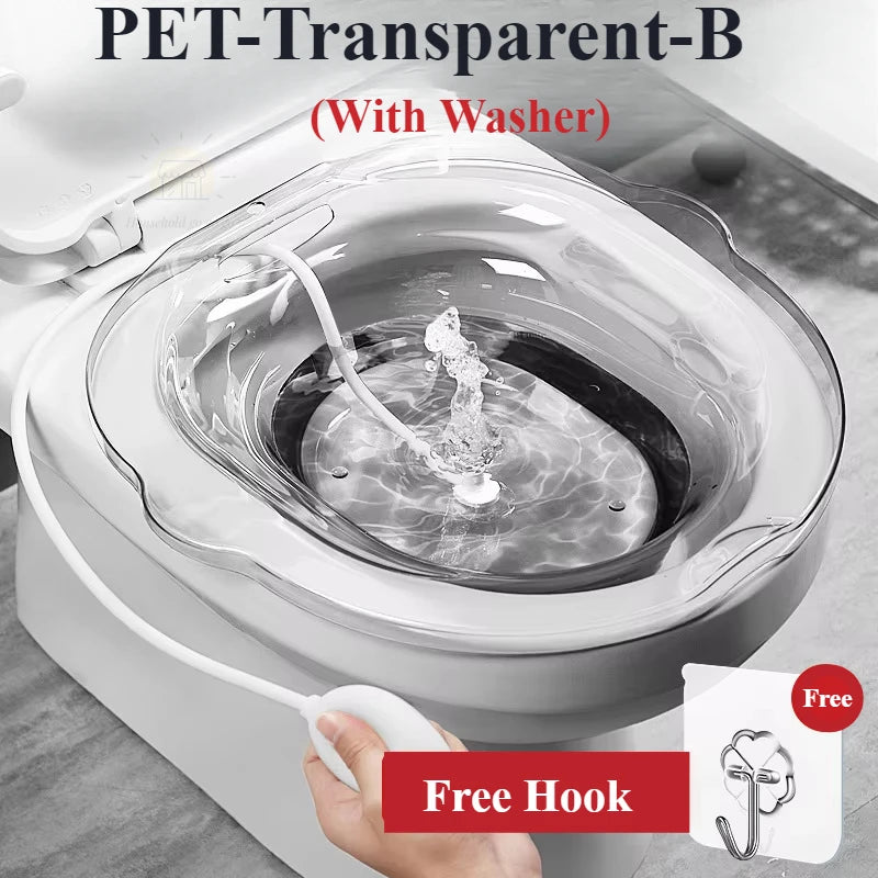 Portable Bathtubs Folding Bidet Maternity Self-Cleaning Private Part Buttock Rinse Perineal Soak Bath Hemorrhoid Treatment Bidet