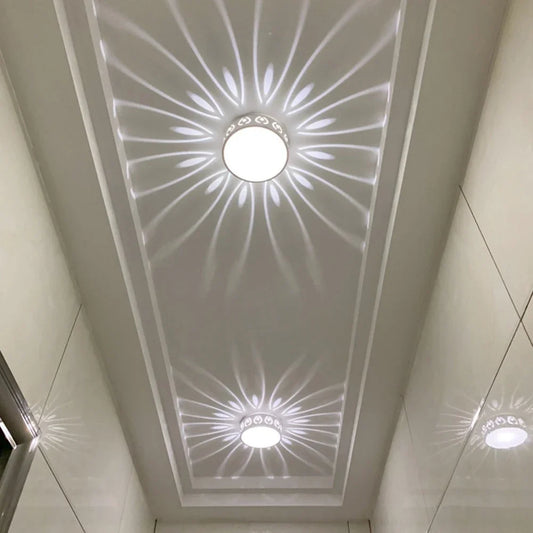 LED Ceiling Fixture Energy Saving Porch Light Protect Eyes Corridor Lamp Easy Installation Brightness Durable for Aisle Corridor