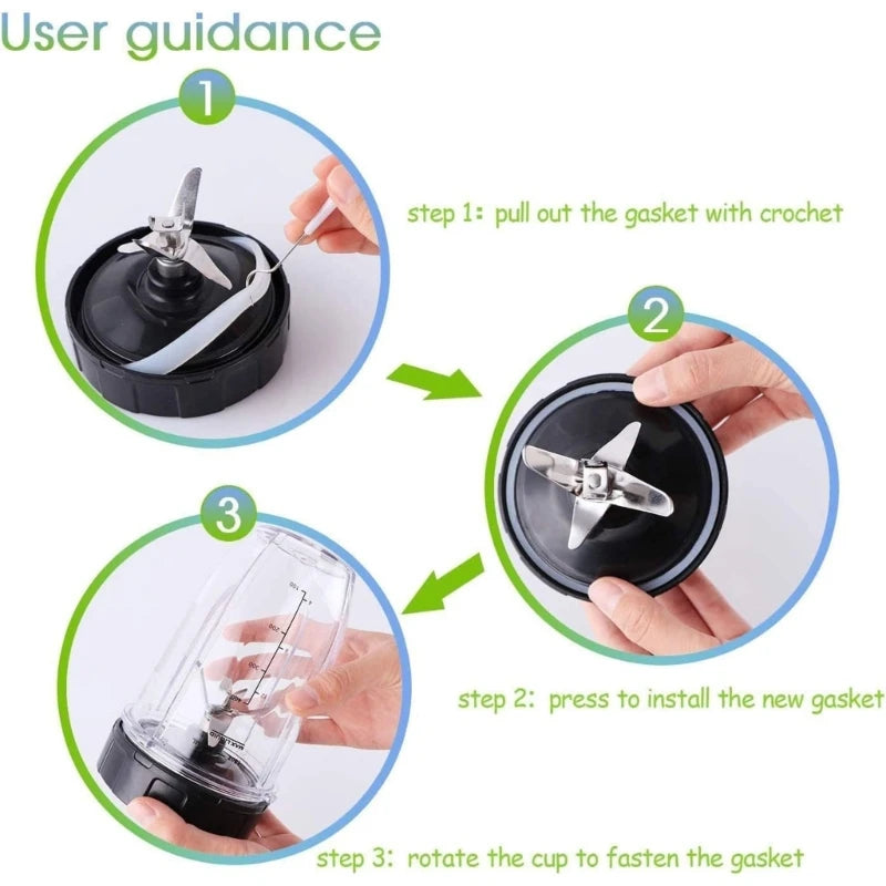 Blender Head Stainless Steel Material Blender Accessories for NINJA