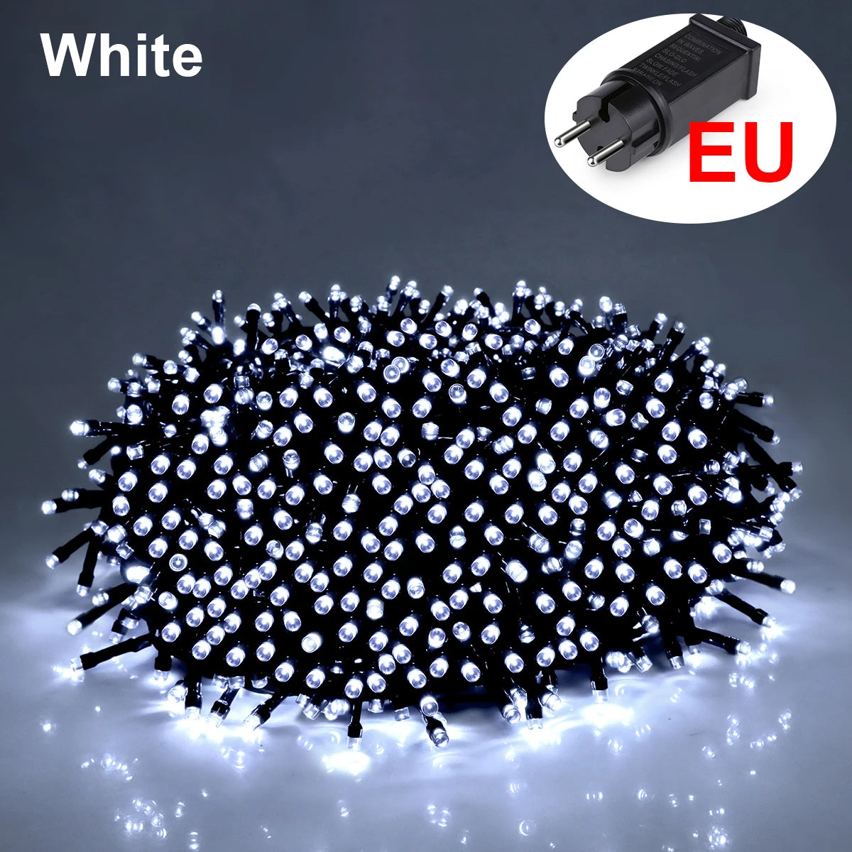 Decorative String 50M 100M 24V LED Strip Light Waterproof Fairy Garland Lights For Outdoor Garden Home Christmas New Year Decor