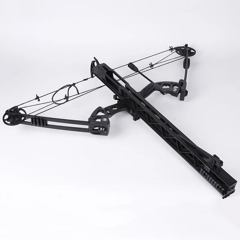 Powerful Slingshot Compound Bow Metal Hunting Catapult Continuous Fire Accessories Steel ball and Arrow for Fishing and Shooting