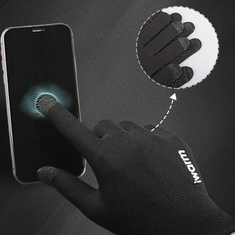 Winter Warm Gloves Touch Screen Windproof Cold-proof Cycling Gloves, Men's Women's Running, Hiking Skiing Gloves