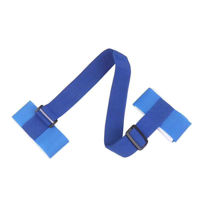 Ski Pole Shoulder Carrier with Hand Lash, Adjustable Buck Hook Straps, Durable Nylon Loop, Comfortable Black Ski Handle Strap