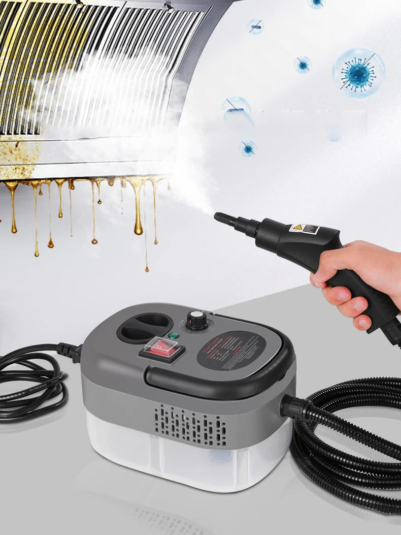 High And Temperature Handheld Steam Cleaners Air Conditioner Kitchen Hood Car Steam Clean Machine Floor and More Cleaning
