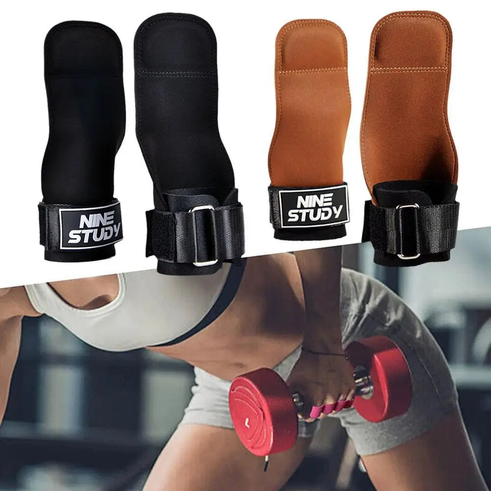 Gym Gloves Fitness Hand Palm Protection Equipment Anti Slip Wear-resistant Wrist Protection Hard Pull Grip Strength Gloves