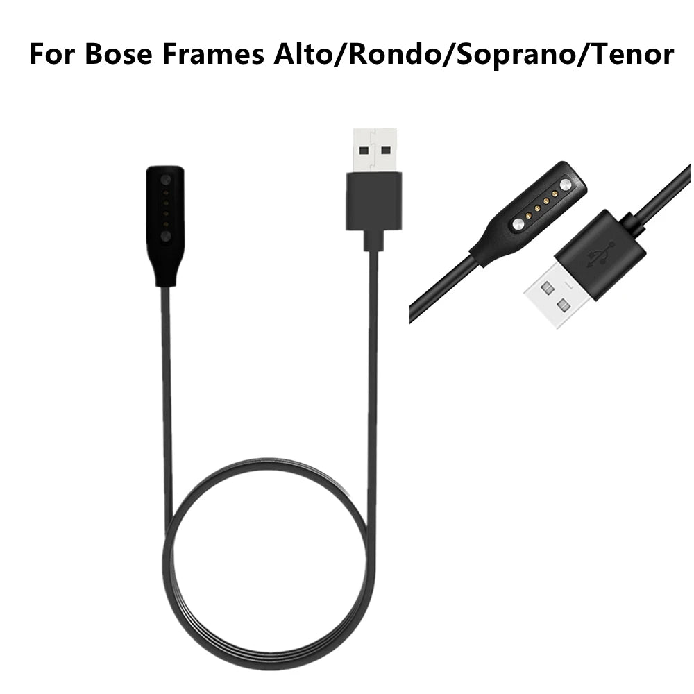 Charging Cable For Bose Frames Alto S/M Glasses Charger For Bose Frames Rondo Soprano Tenor Charging Cable For Bose Frames Tenor