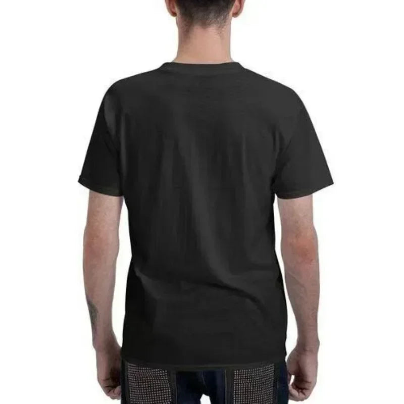 Men's Cotton T-Shirt Disturbed Graphic Print 100% Cotton Crew Neck Short Sleeve Casual Fit All-Season Wear