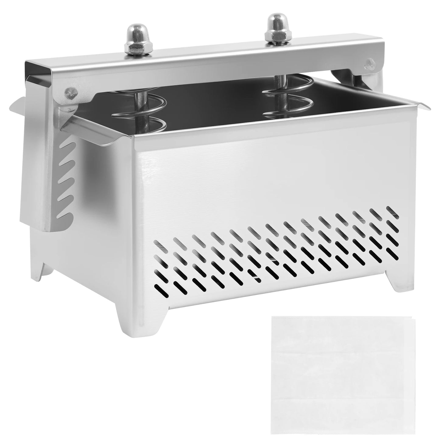 Stainless Tofu Press Cheese Making Press with Filter Cloth Paneer Maker Whey Separator for Kitchen Tofu Cheese Paneer DIY Mold