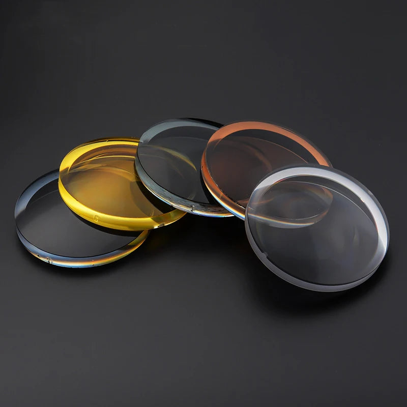 2PCs 1.56 1.61 1.67 Polarized Prescription Multifocal Progressive Sun Glasses Lenses Optical Myopia Driving UV400 Glasses Lens