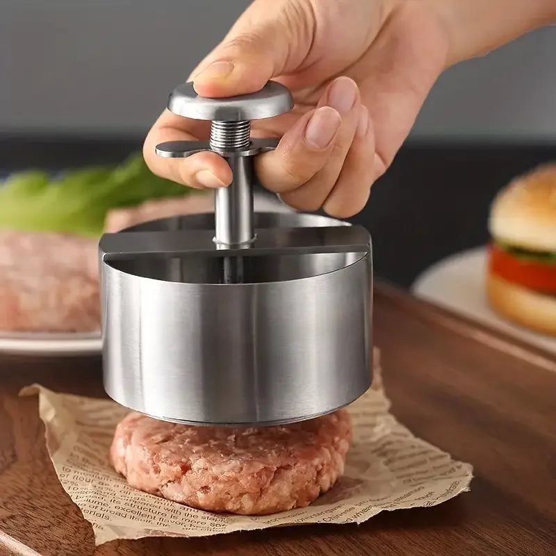 1PC Non-Stick Hamburger Patty Press,Cheeseburger Patty Maker Mold For Meat Beef Cheese Veggie,Burger Maker For Grill Griddle BBQ