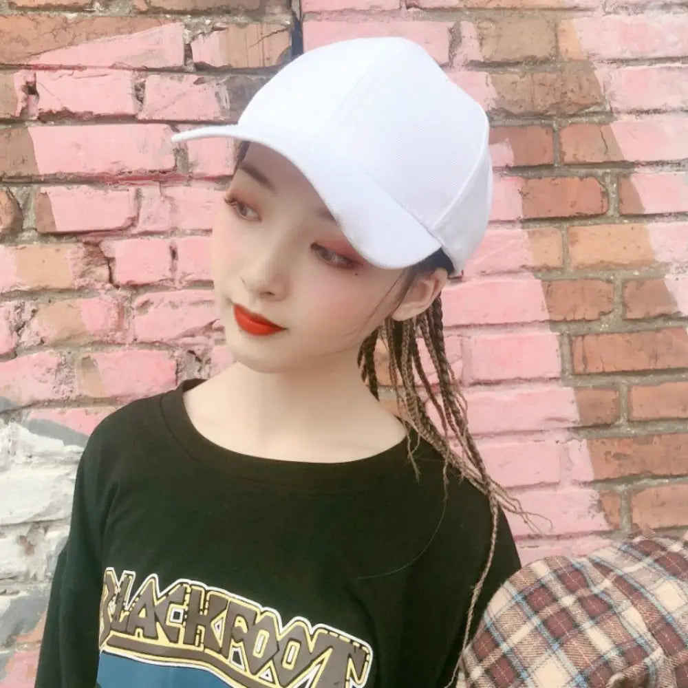 Baseball Cap Wig Hip Hop Hat Daily Wear Peaked Cap Wig Hair Dreadlocks Cap 35cm Dirty Hair Braid Sun Visor Hats Summer Unisex