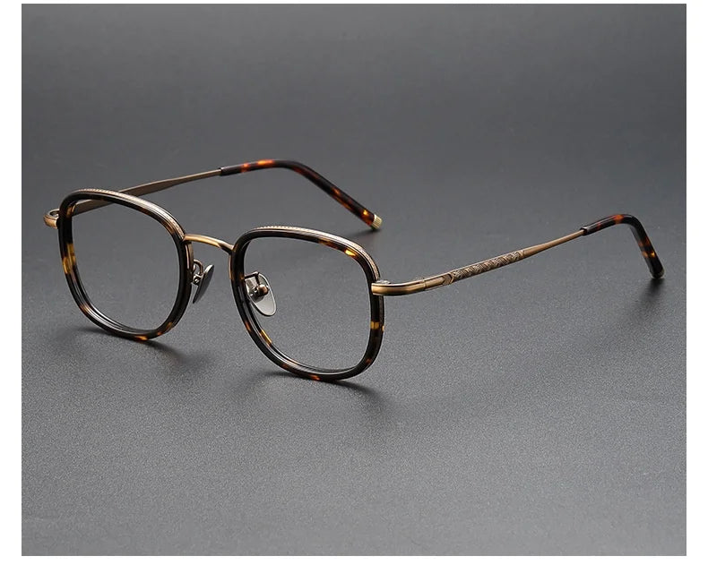 New Ultra-light Ttanium Glasses Frames Retro Designer Men's And Women's Glasses Frames Blue Ligh Optical Prescription Frames 712