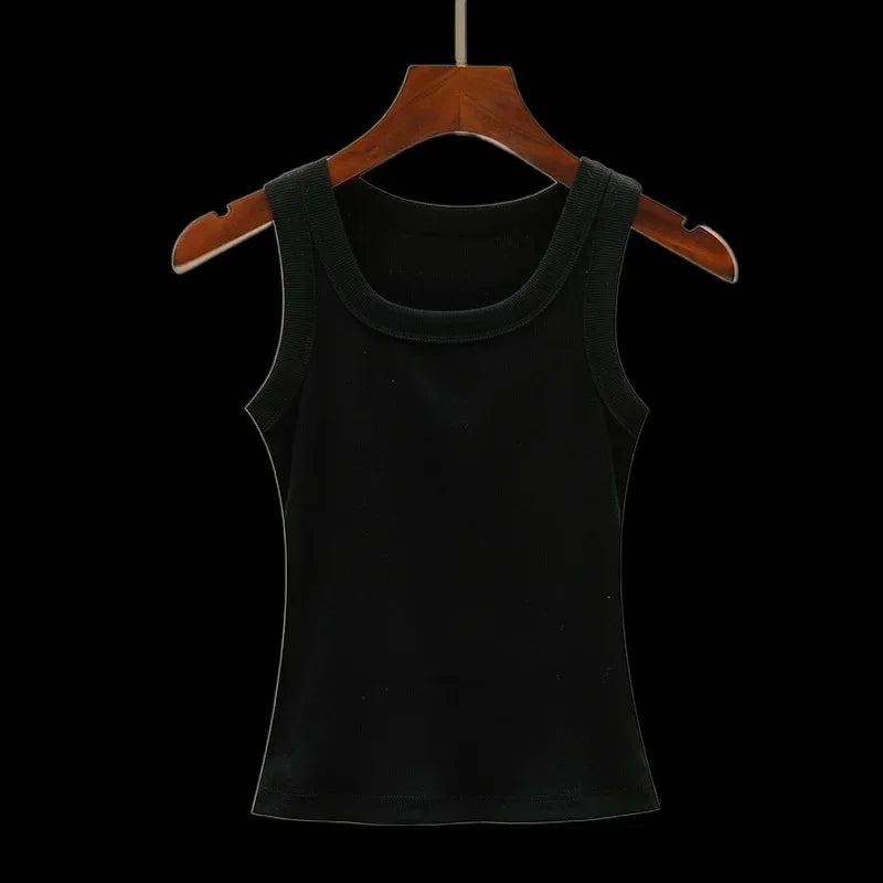 Summer Women's Cropped Crop Tops for Women Tanks & Camis Grunge Clothes Y2k Female Top Aesthetic Women's Blouses Emo Harajuku
