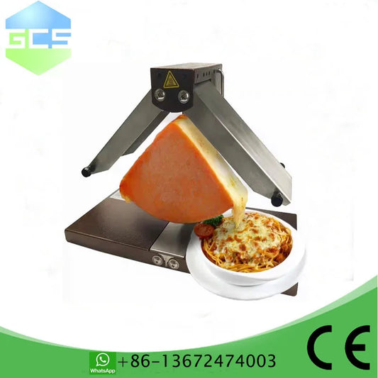 Semi-circle Triangle Cheese Electric Melting Machine - Commercial Dry Cheese Heating Machine for Western Restaurants and Cafés