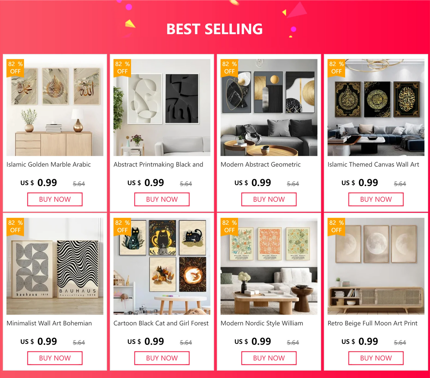 Islamic Golden Marble Arabic Calligraphy Poster Wall Art Canvas Painting Printing Muslim Ramadan Home Decoration Wall Art