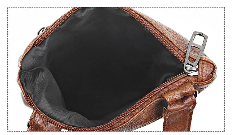 Ladies' soft leather shoulder bag, mobile phone bag, layered bag, mailman, one shoulder luxury designer, ladies' handbag, wallet