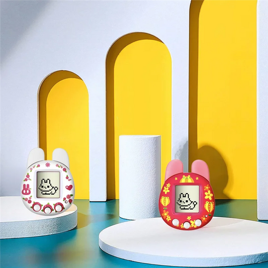 FRIHA-Handheld Retro Virtual Pet Machine Game Console Electronic Digital Pet  For Kids Children