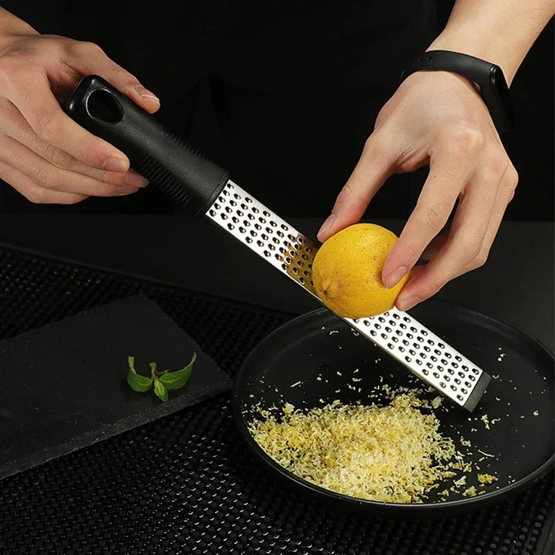 Peel Lemon Cheese Grater Stainless Steel Vegetable Manual Grater Peeler Sharp Blade Choppable Garlic Cheese Kitchen Tools