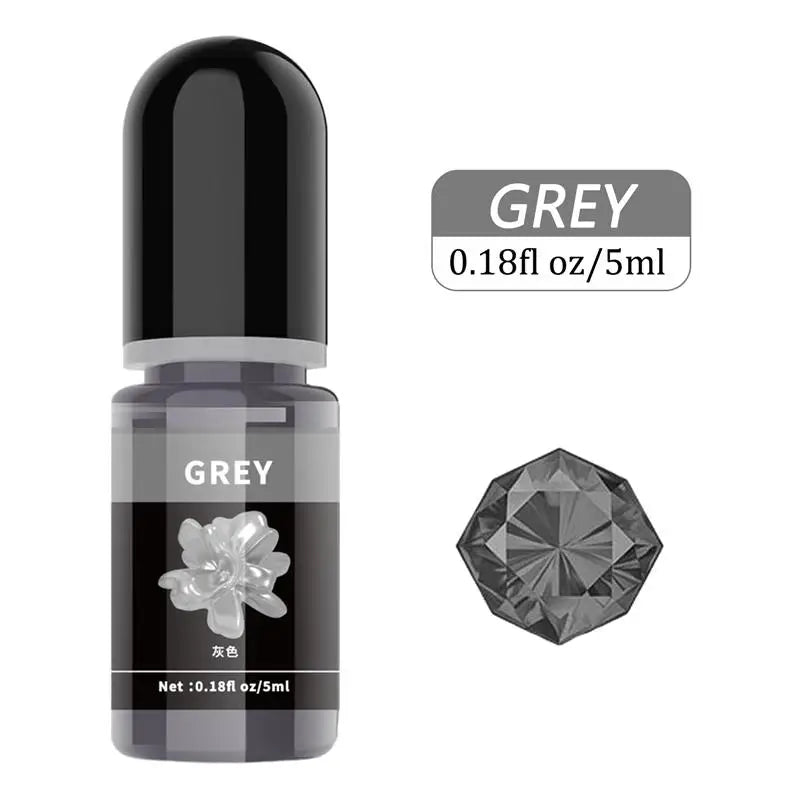 Epoxy Resin Pigment 5ml Liquid Epoxy UV Resin Dye Transparent Colorant For UV Resin AB Glue Coloring DIY Resin Art Jewelry Makin