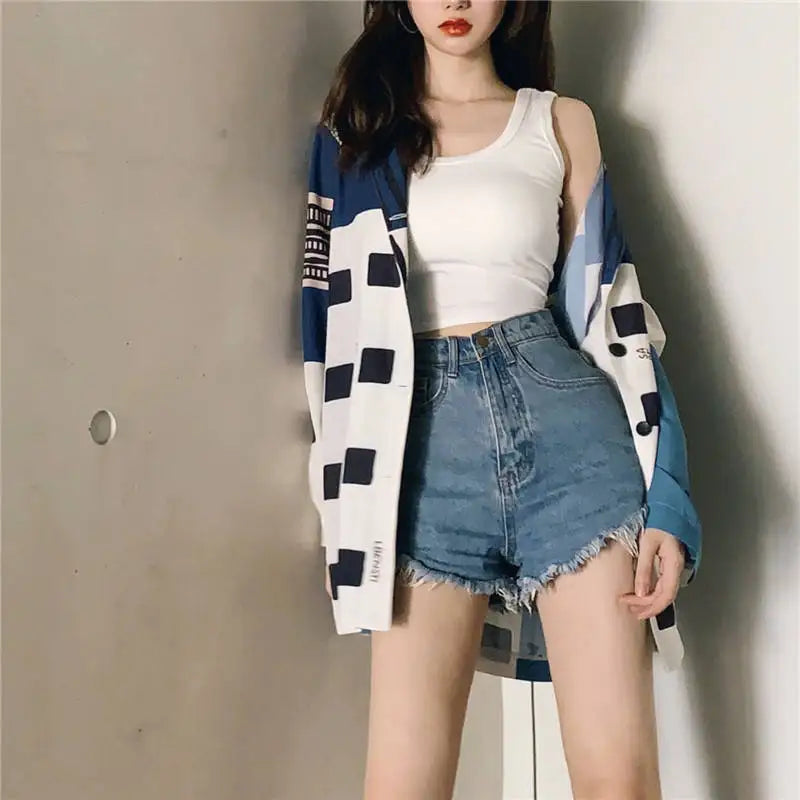 Summer Crop Sexy Tops Women 2022 Women Y2k Aesthetic Clothes Sleeveless Short Vests White Black Grey Korean Harajuku Tank Top