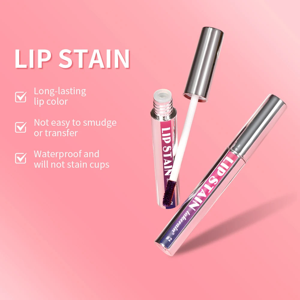 Matte Lip Tint Peel Off Lip Tints Stain Cosmetics Liquid Lipstick Lips Stick Free Shipping Makeup Ink Inks Gloss Pack Set