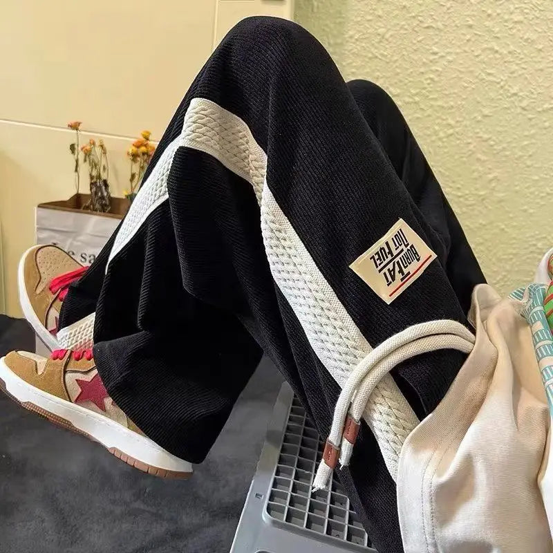 Sweatpants for Men Flated Athletic Goth Casual Summer Sweat Pants New Items In Tracksuit Bottoms Harajuku Track Trousers Male M