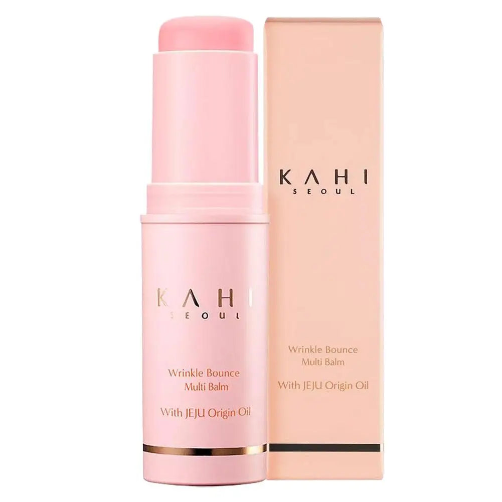 KAHI Wrinkle Bounce Multi Balm Stick Collagen Wrinkle Stick Korean Skin Care All-in-One Hydrating Lip Balm Eye Cream