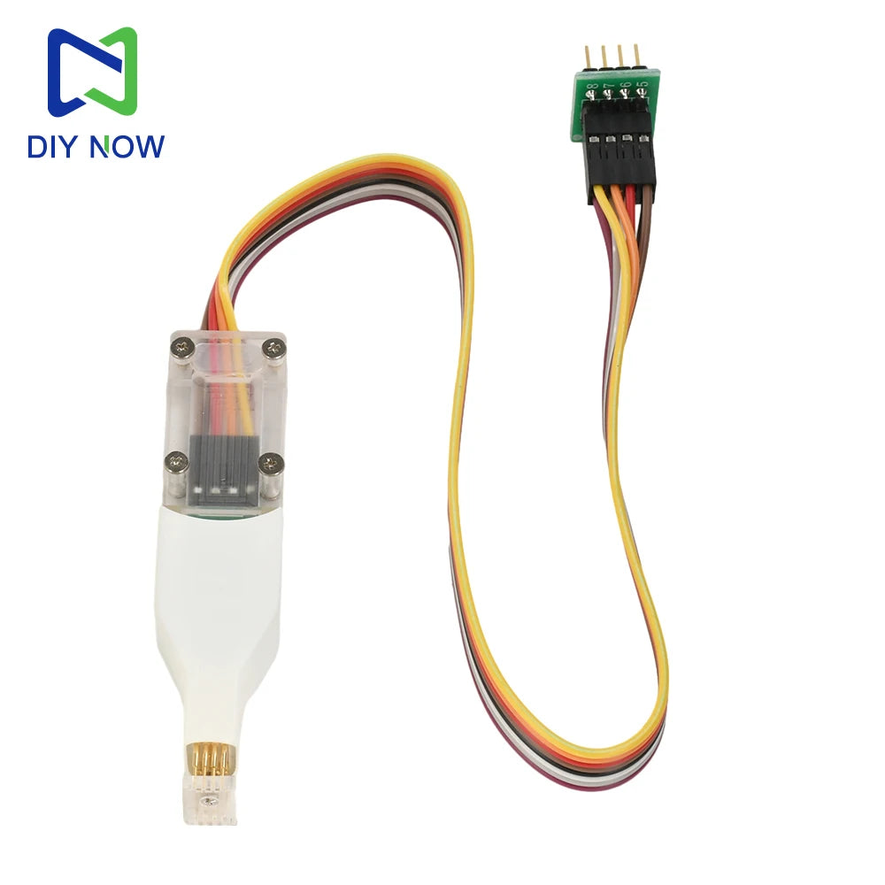 1Pcs SOP8/WSON8/QDFN8 Chip Download Burn Read Write Probe Spring Needle Flash Chip Burner With Cable Spacing 4.4/5.8/6.5/8.5