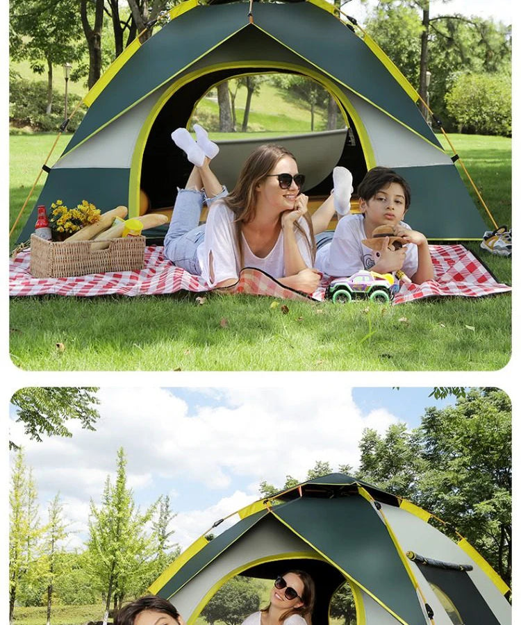 Instant Tent,Instant Pop Up Tents,Easy and Quick Setup Camping Tent,Windproof Waterproof with Rainfly for Outdoor Camping/Hiking