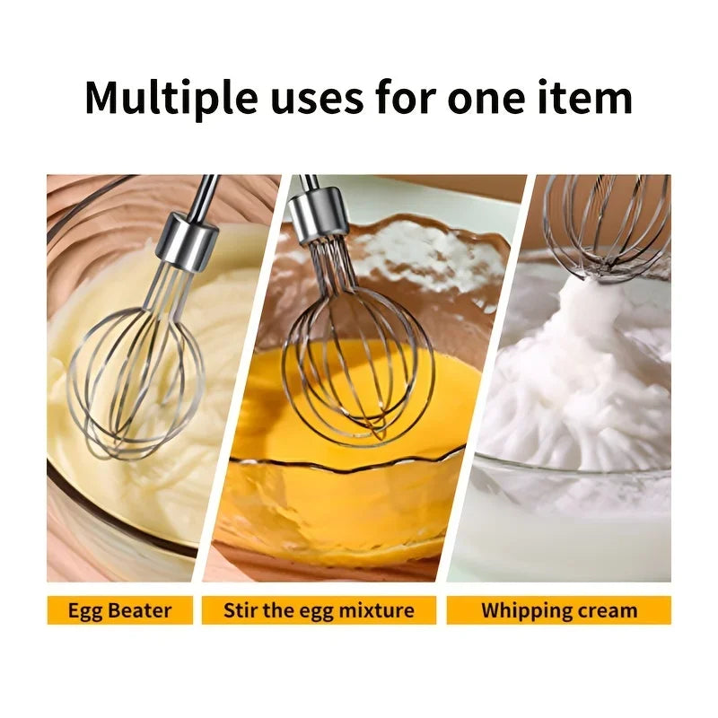 Wireless Portable Electric Food Mixer Automatic Whisk Egg Beater Butter Cream Vertical Whipper Kitchen Cordless Hand Blender