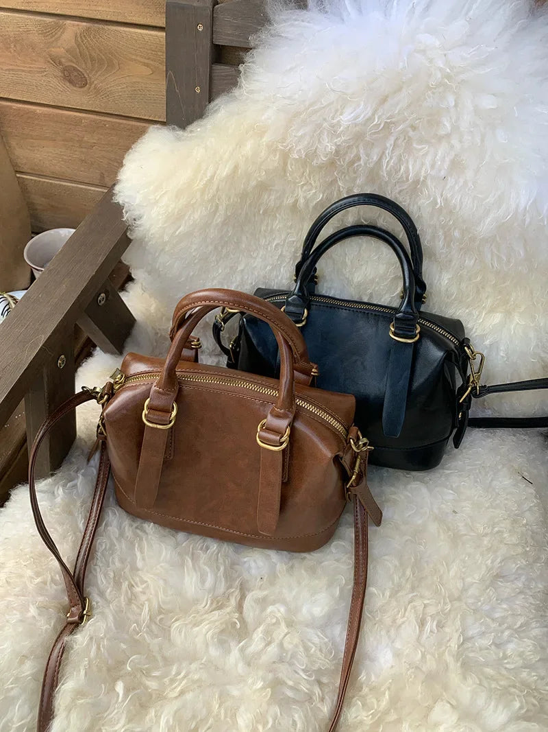 Ladies Hand Bags  Luxury Bag  Cosmetic Bag Luxury Brands for Women  Handbags  Traf  Genuine Leather Handbag Women handbags