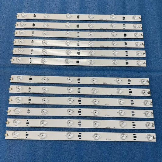 LED strip(12) for GRUNDIG 49CLE8475BL 49CLE8475SL 49VLE7520BL 49VLE7525BP 49VLE810BL 49VLE822BL 49VLE825BL 49VLE840BH 49VLE841BL