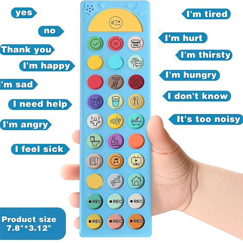 Autistic Aac Device, Nonverbalaac Communication Device For Nonverbal Autism - Portable Speech Therapy Tool With For Adults/kids