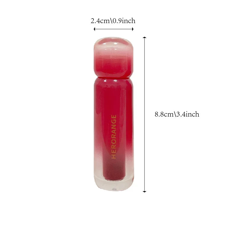 Smoked Grape Purple Red Lip Glaze Mirror Water Lip Gloss Moisturizing Liquid Lipstick Clear Tint Makeup Korean Women Cosmetics