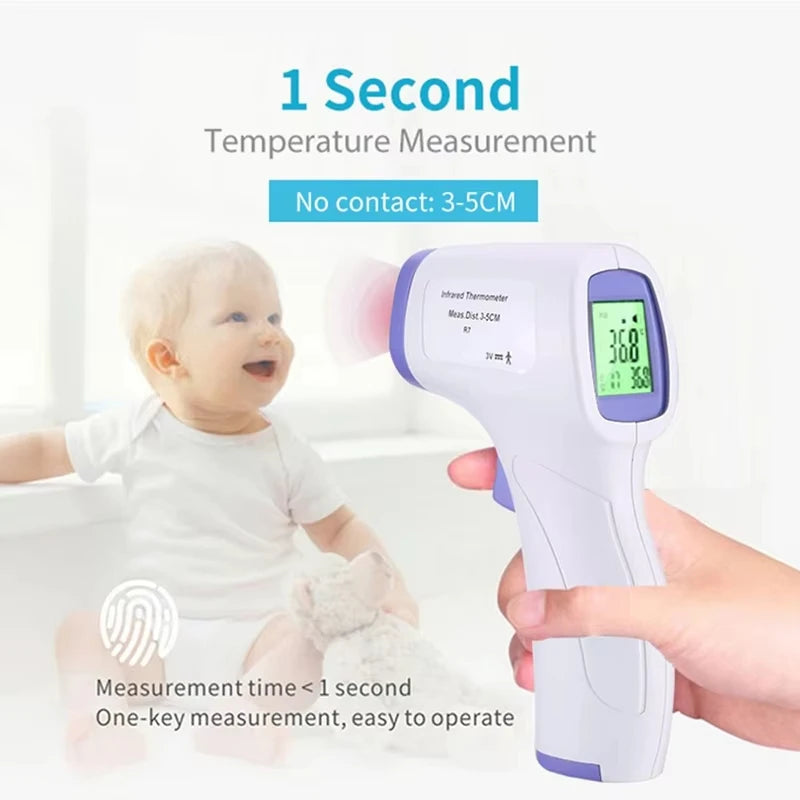 New Digital Thermometer Household Temperature Measurement Medical Non-contact Infrared Laser Temperature Gun Tester-50-500