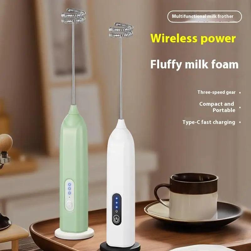 1 Pc Electric Milk Frother Handheld Egg Beater Foamer Coffee Maker Blender Mixer Mini Portable Blender Kitchen Tool