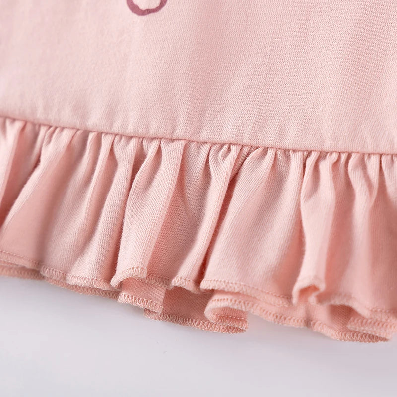 Little maven Kids Party Dress Cartoon Ballet Girl Appliques Baby Girl Costume Autumn Spring Children's Clothing for Dresses