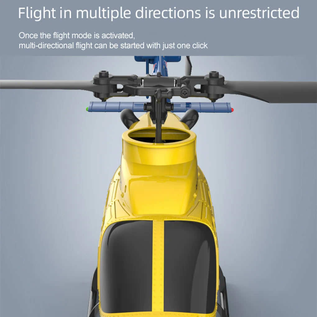 RC Plane RC ERA A60 1/42 remote-controlled aircraft Bell 206 helicopter 2.4G 4CH Altitude Hold Optical Flow Positioning