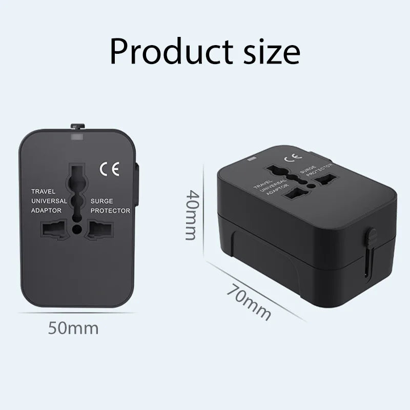 Multinational Travel Conversion Plug Multifunctional Travel Conversion Plug Universal Conversion Plug Worldwide EU UK US AU