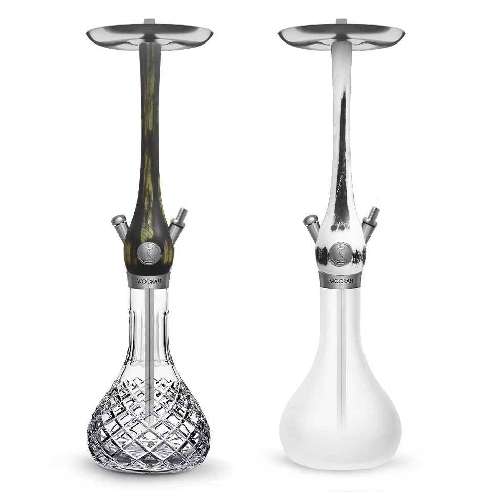 Wookah Shisha Hookah Set 65cm 304 Stainless Steel Large Hookah Smoking Set Russian Shisha With Bottle