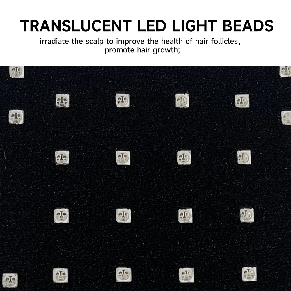 LED Red Light Therapy Cap Hair Growth Hat Light Therapy Cap for Hair Regrowth and Hair Loss Treatment