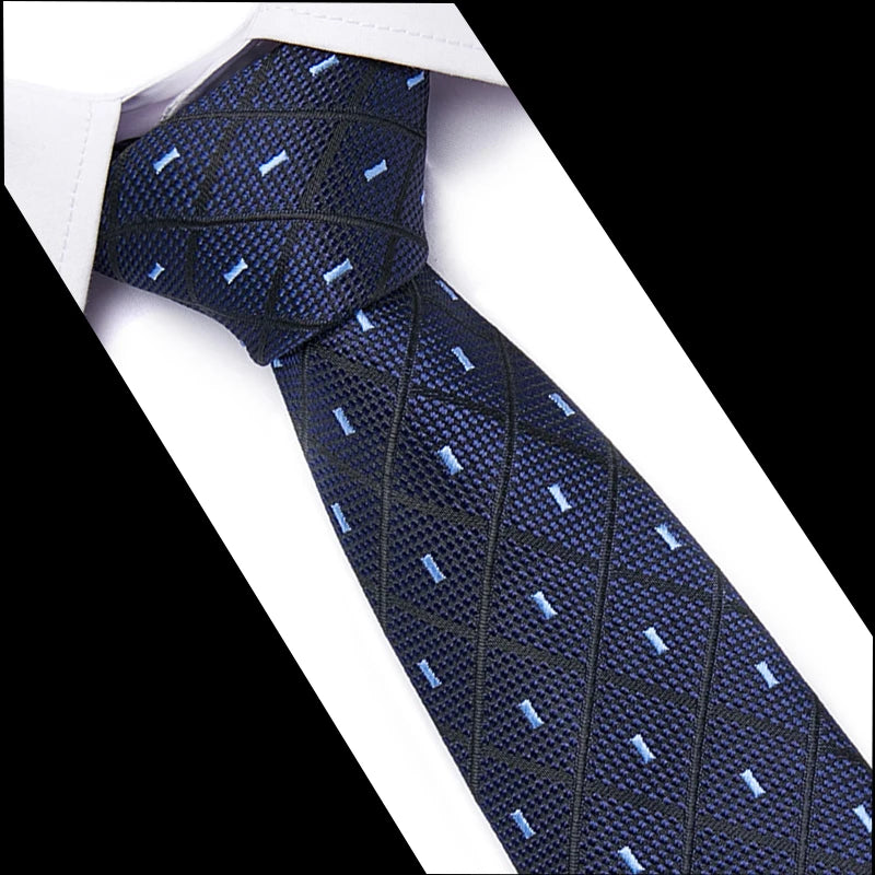 Hot Sale Necktie Man 7.5 cm Silk Tie Solid Color Gravatas Suit Accessories Fit Wedding Holiday Party