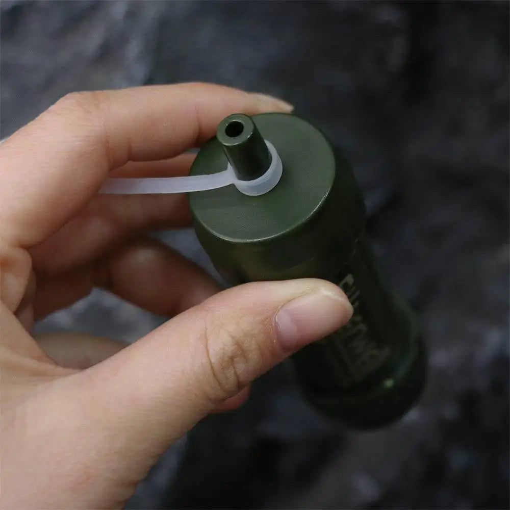 Mini Mini Water Filter Straw Straw Direct Drinking Purification Water Filter TUP Portable Drinking Water Filtering Straw Outdoor