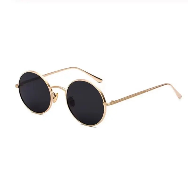 Men Polarized Sunglasses Retro Punk Style Metal Small Round Frame Sunblock Sun Glasses Drive Sports Outdoor Travel Eyewear T251