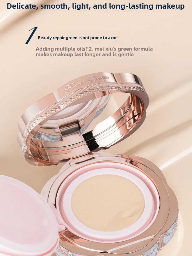 [New Product] Bonnie Garden Flower Knows Air Cushion Powder Delicate Skin Concealer Makeup