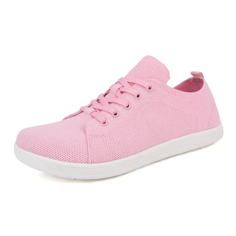 Wide Barefoot Flats Shoes For Women Outdoor Women's Sneakers Minimalist Shoes Wide Toe Soft Soles Walking Shoes Men Sneakers