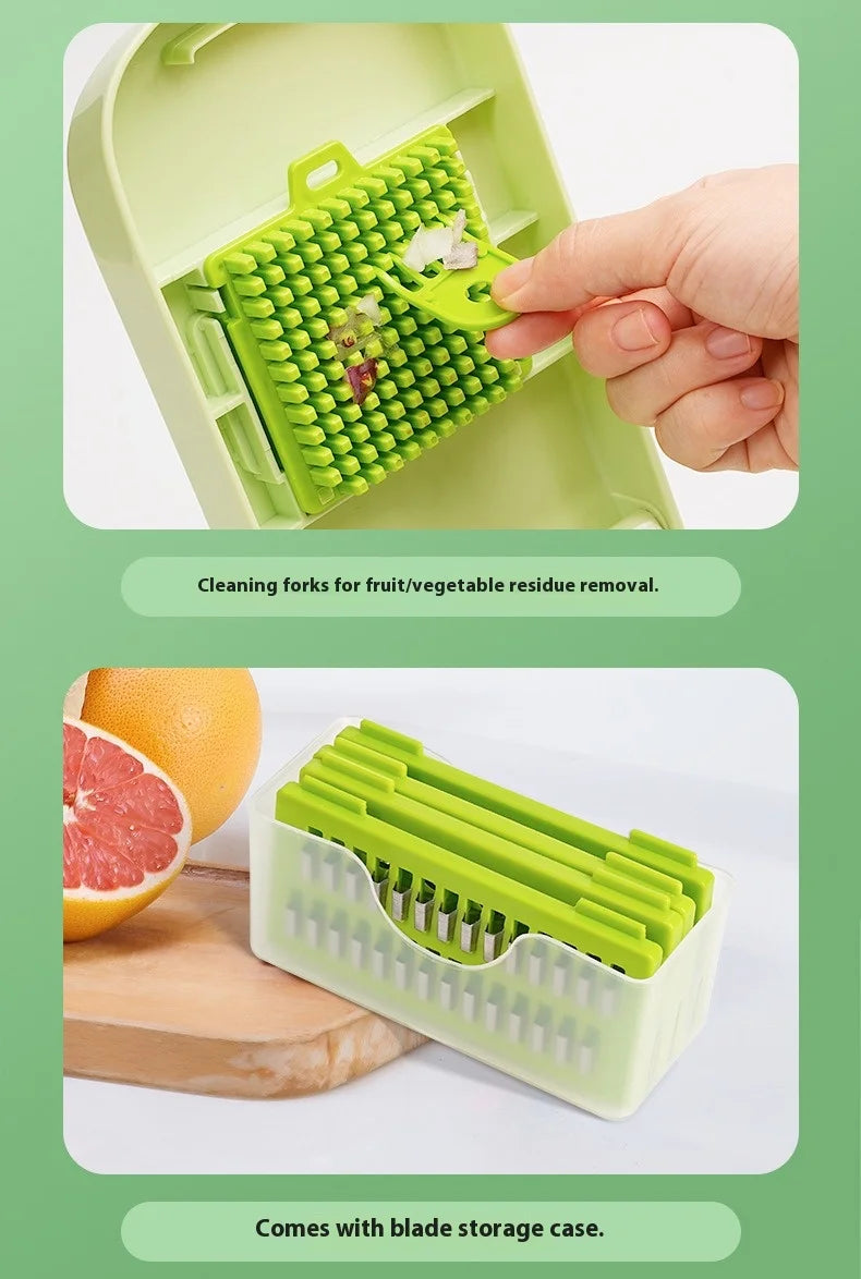 Vegetable cutting artifact Multifunctional grater Potato slicer Shredder Onion dicer Vegetable cutter