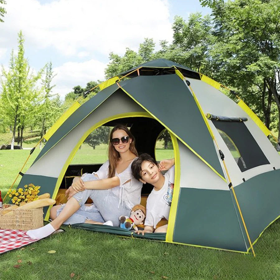 Instant Tent,Instant Pop Up Tents,Easy and Quick Setup Camping Tent,Windproof Waterproof with Rainfly for Outdoor Camping/Hiking