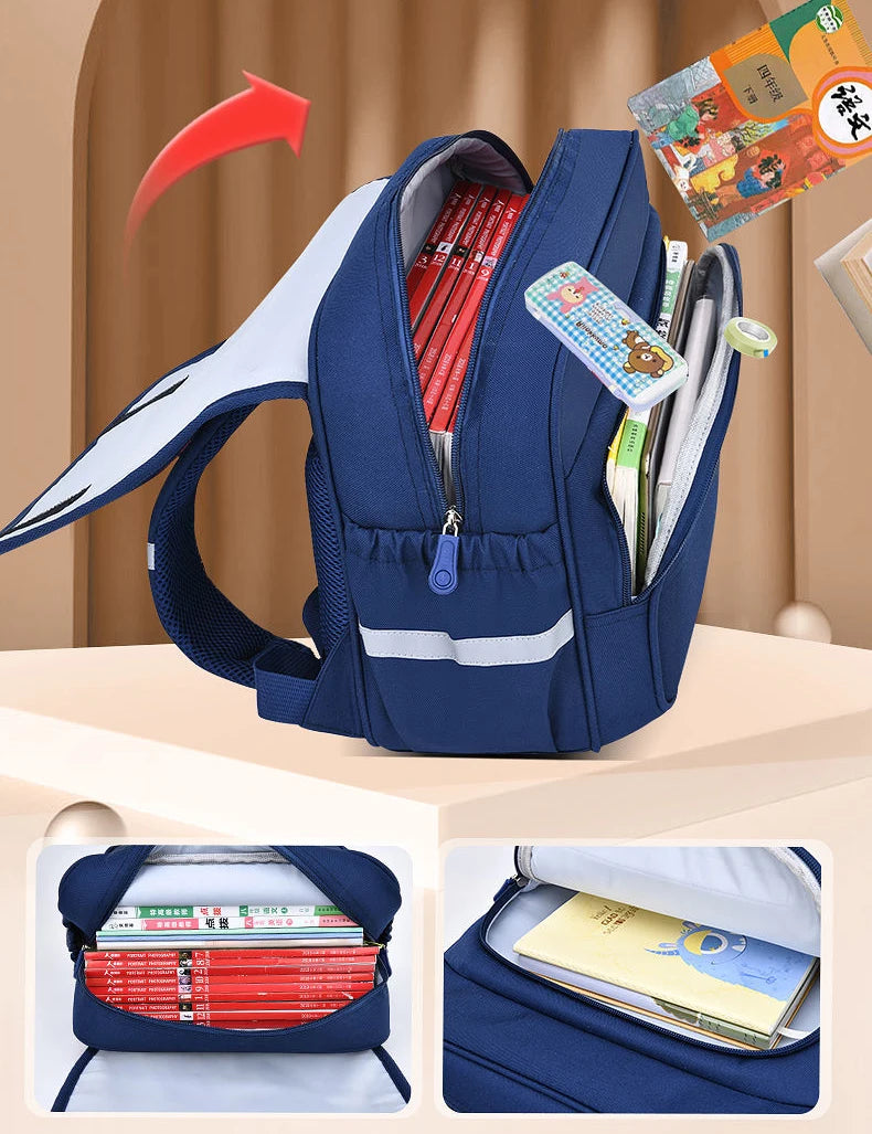 2025 New Fashion School Bags Boys Girls Brand Children Backpack Japanese Style Student Book Bag Large Capacity Kids Schoolbag