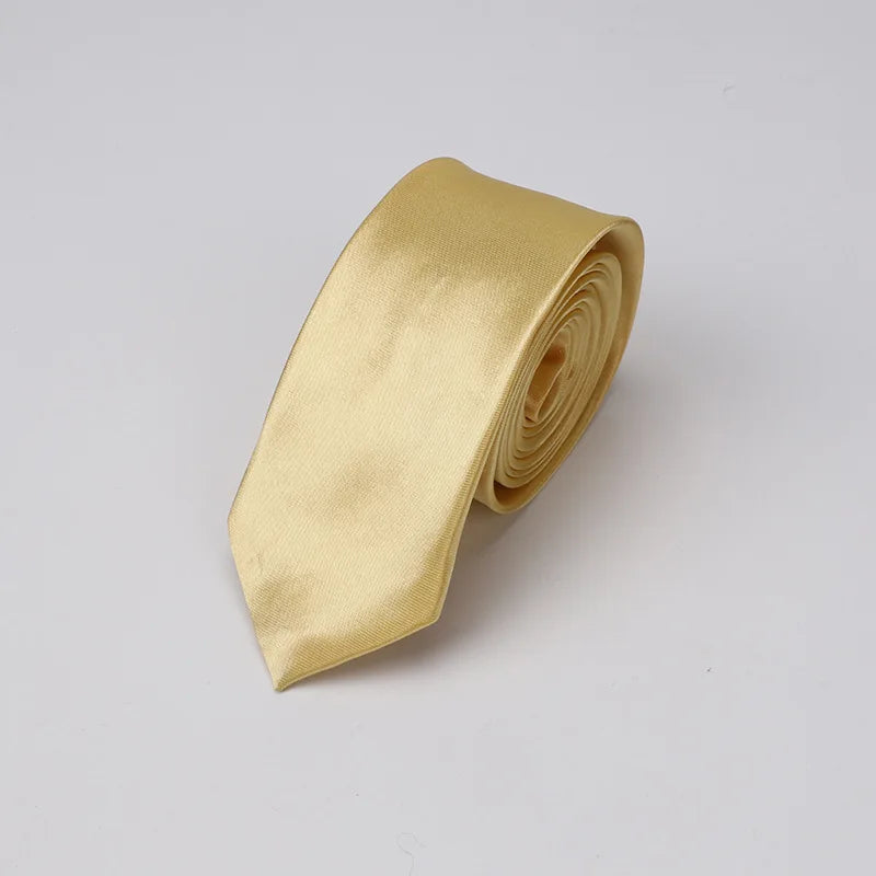 5cm Men tie silk polyester necktie classic formal solid plain pink black sage wedding party gift Slim Skinny women tie  cravatte